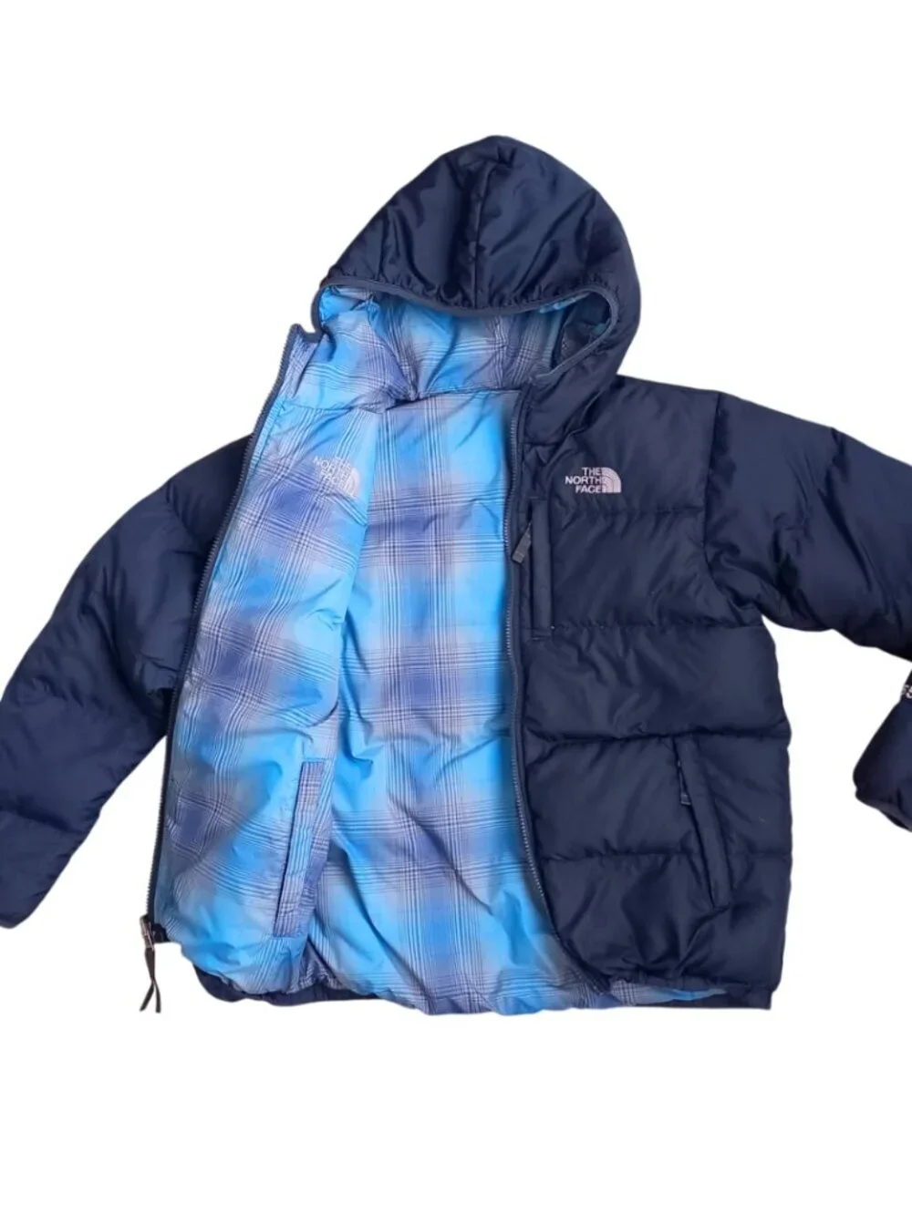 The North Face Youth Reversible Moondoggy Down Puffer Jacket, Size 14/16